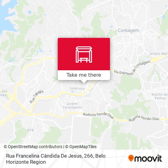 Rua Francelina Cândida De Jesus, 266 map