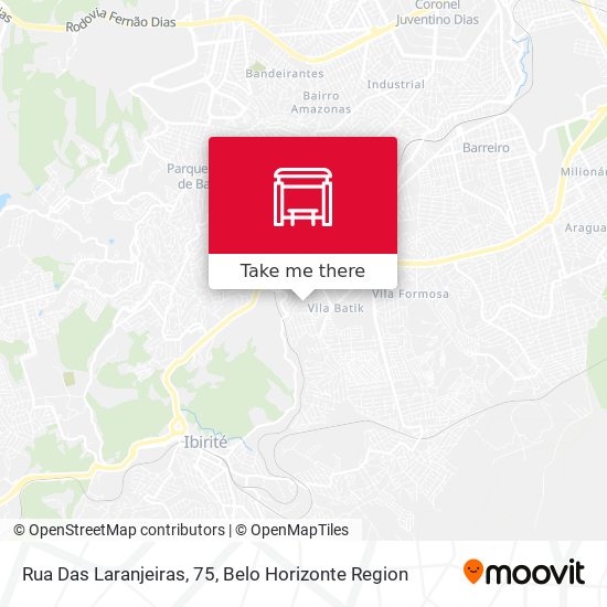 Rua Das Laranjeiras, 75 map