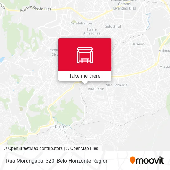Rua Morungaba, 320 map