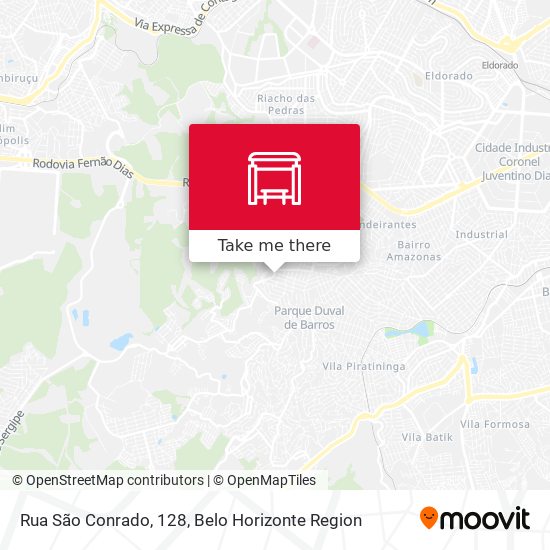 Rua São Conrado, 128 map