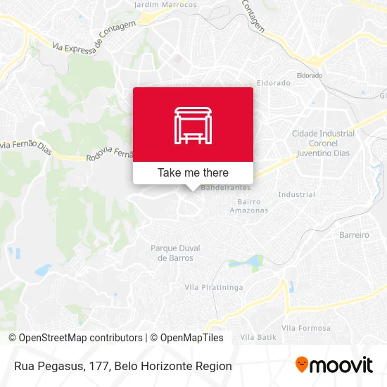 Rua Pegasus, 177 map