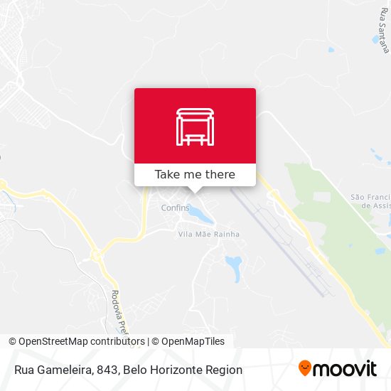 Rua Gameleira, 843 map