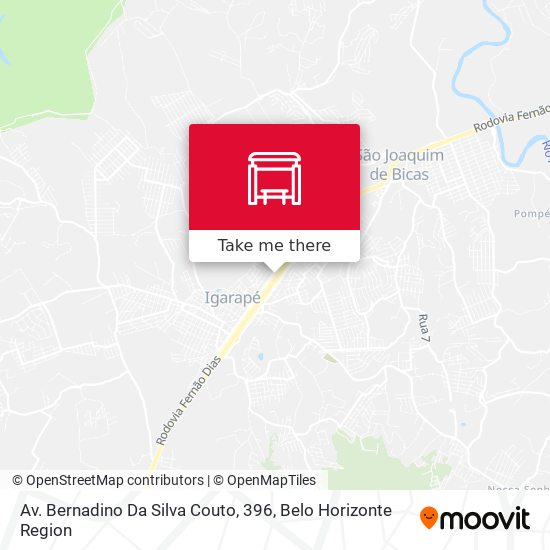 Av. Bernadino Da Silva Couto, 396 map