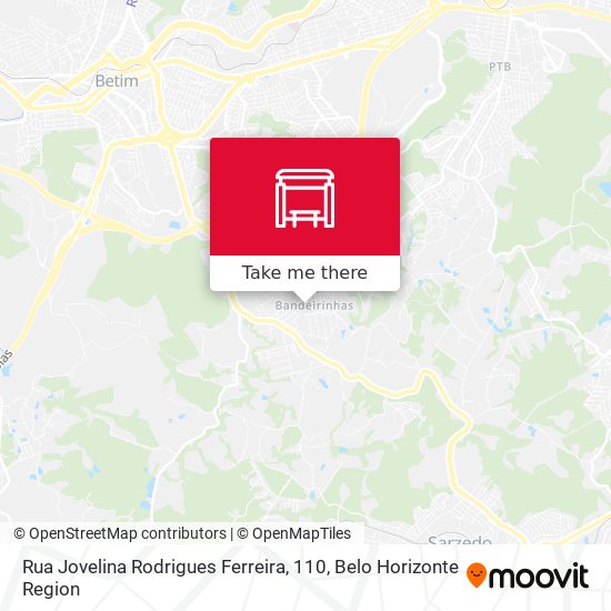 Rua Jovelina Rodrigues Ferreira, 110 map