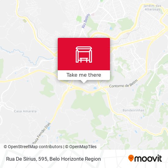 Rua De Sírius, 595 map