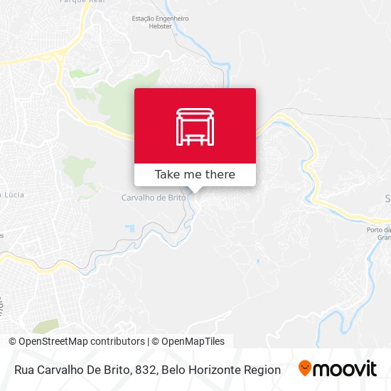 Rua Carvalho De Brito, 832 map