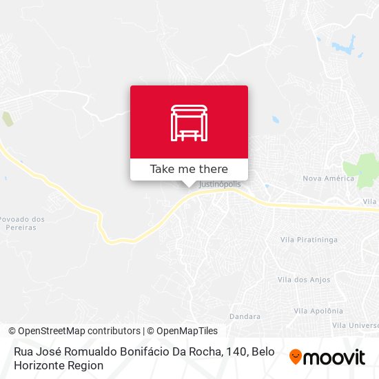 Rua José Romualdo Bonifácio Da Rocha, 140 map