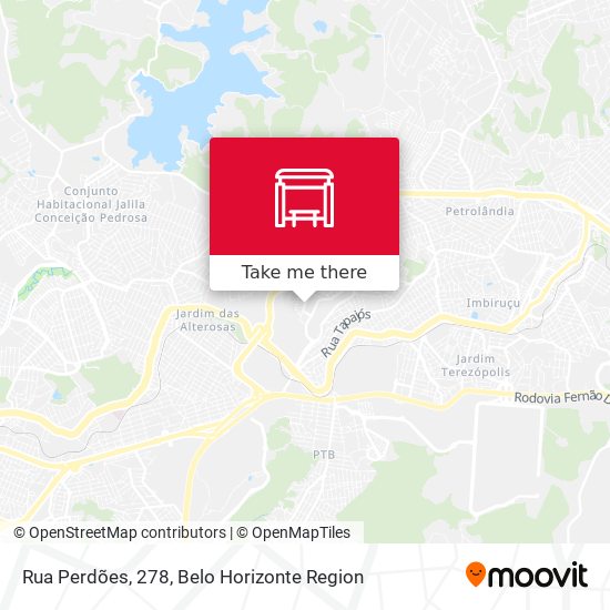 Rua Perdões, 278 map