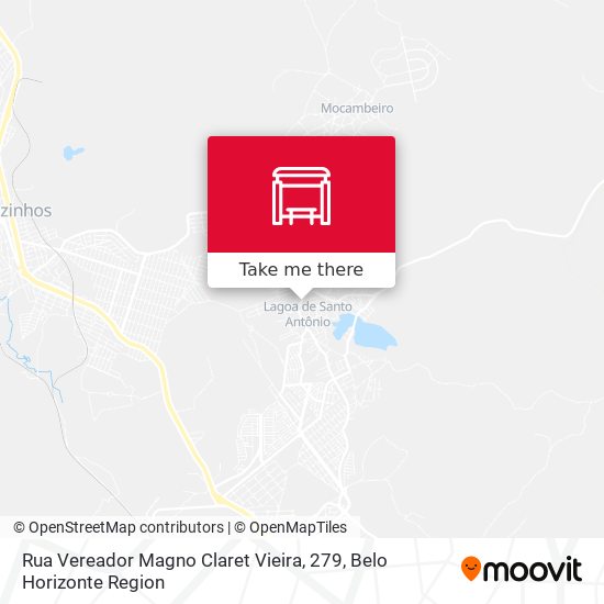 Rua Vereador Magno Claret Vieira, 279 map