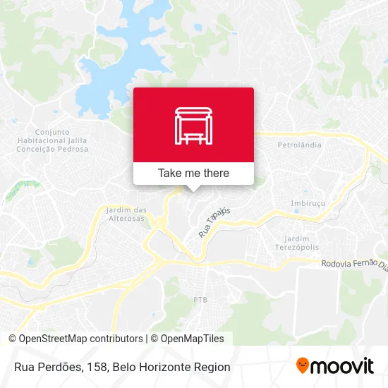 Rua Perdões, 158 map