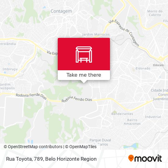 Rua Toyota, 789 map