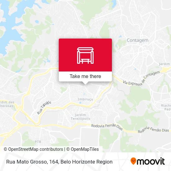 Rua Mato Grosso, 164 map