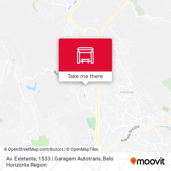 Av. Existente, 1533 | Garagem Autotrans map
