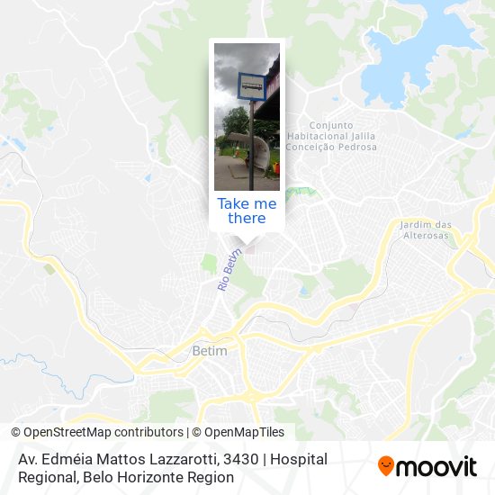 Av. Edméia Mattos Lazzarotti, 3430 | Hospital Regional map