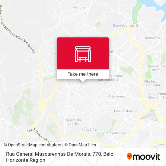 Rua General Mascarenhas De Morais, 770 map
