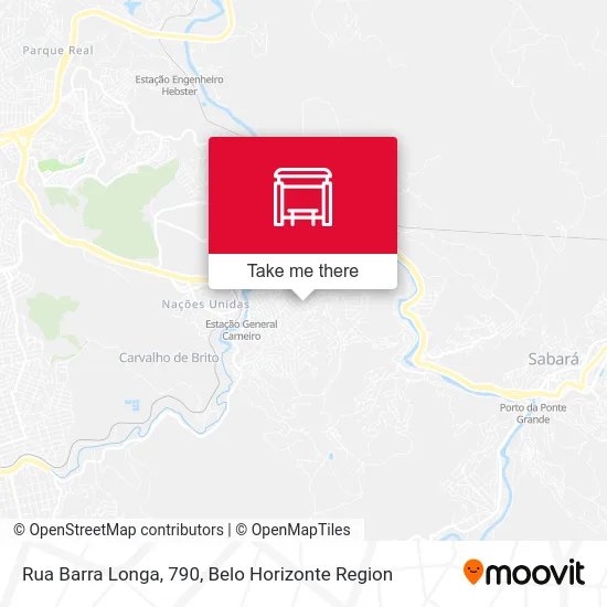Rua Barra Longa, 790 map