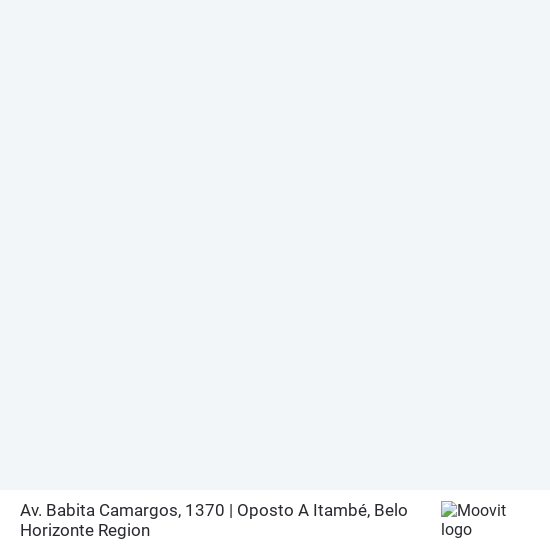 Av. Babita Camargos, 1370 | Oposto A Itambé map