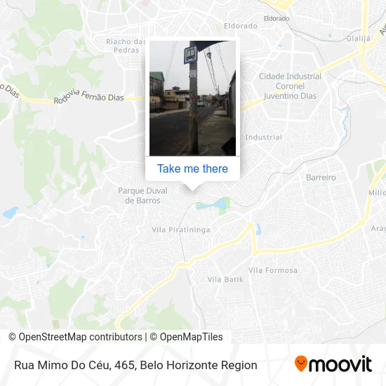 Rua Mimo Do Céu, 465 map