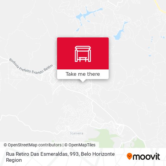 Rua Retiro Das Esmeraldas, 993 map