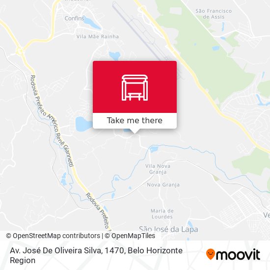 Av. José De Oliveira Silva, 1470 map