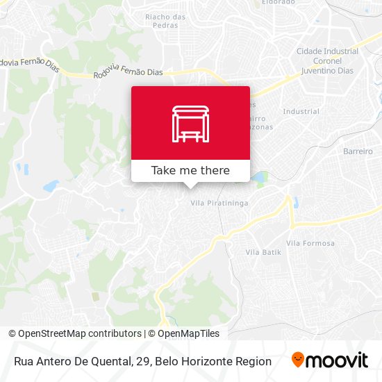 Rua Antero De Quental, 29 map