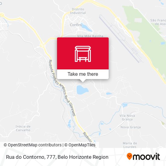 Rua do Contorno, 777 map