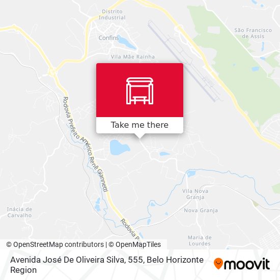 Avenida José De Oliveira Silva, 555 map
