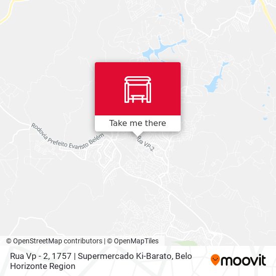 Rua Vp - 2, 1757 | Supermercado Ki-Barato map