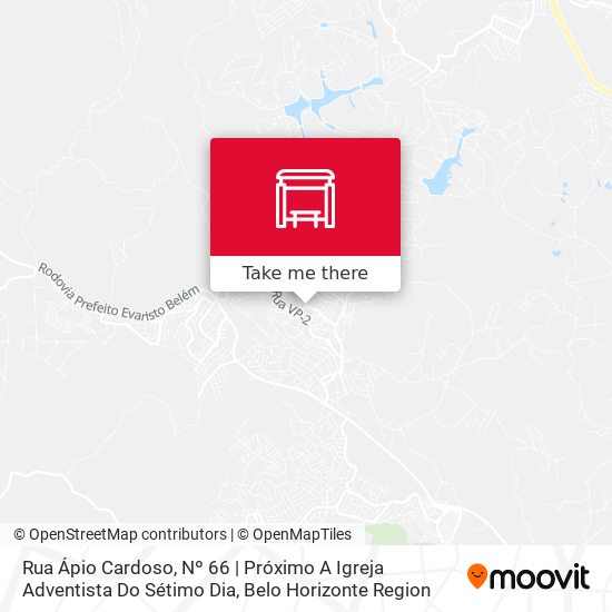 Rua Ápio Cardoso, Nº 66 | Próximo A Igreja Adventista Do Sétimo Dia map