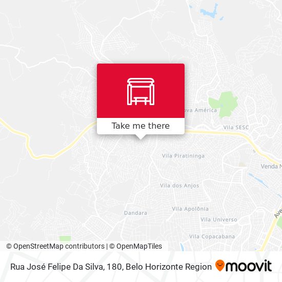 Rua José Felipe Da Silva, 180 map