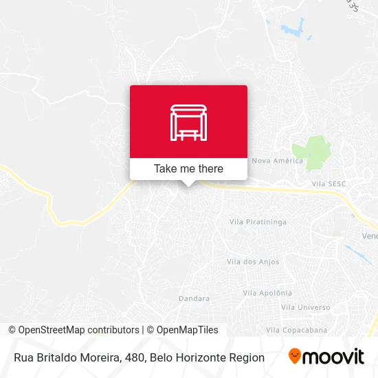 Rua Britaldo Moreira, 480 map