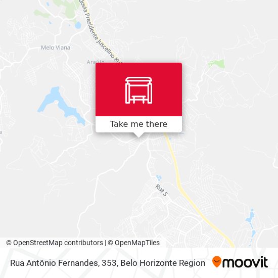 Rua Antônio Fernandes, 353 map
