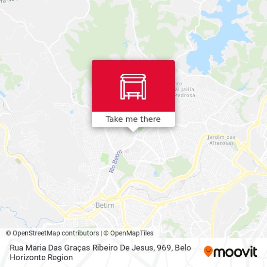 Rua Maria Das Graças Ribeiro De Jesus, 969 map