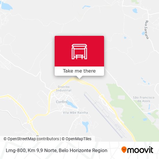 Lmg-800, Km 9,9 Norte map