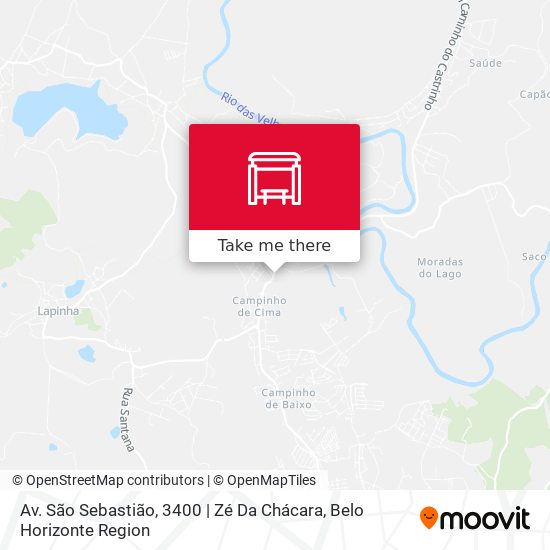 Av. São Sebastião, 3400 | Zé Da Chácara map
