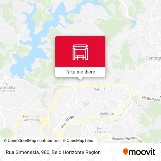 Rua Simonesia, 980 map