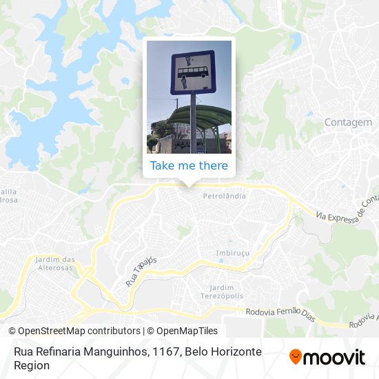Rua Refinaria Manguinhos, 1167 map