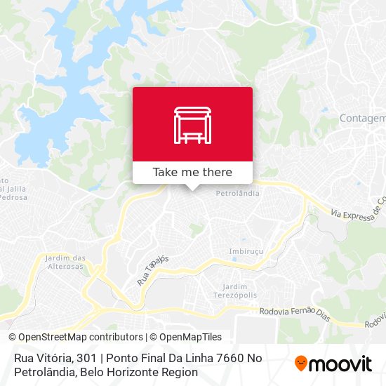 Rua Vitória, 301 | Ponto Final Da Linha 7660 No Petrolândia map