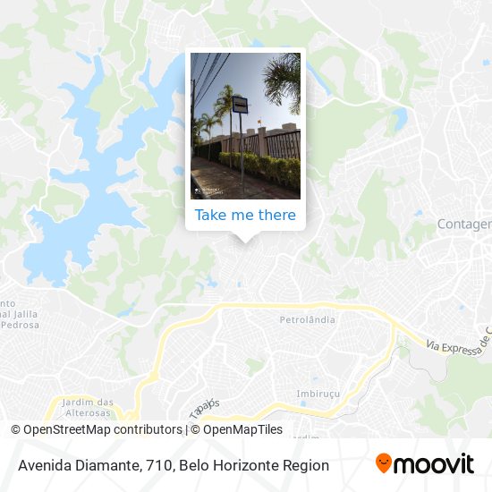 Avenida Diamante, 710 map