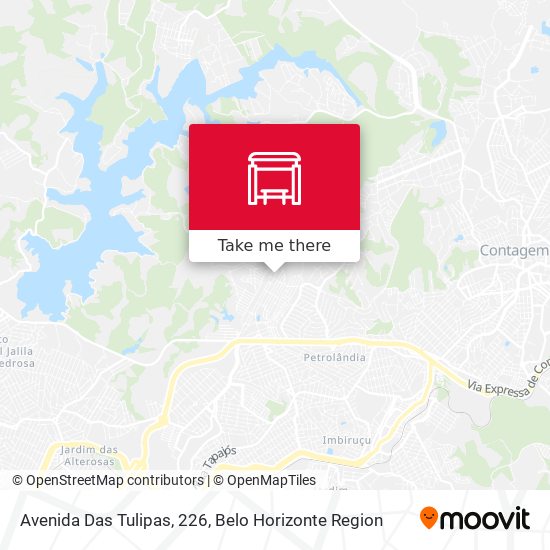 Avenida Das Tulipas, 226 map