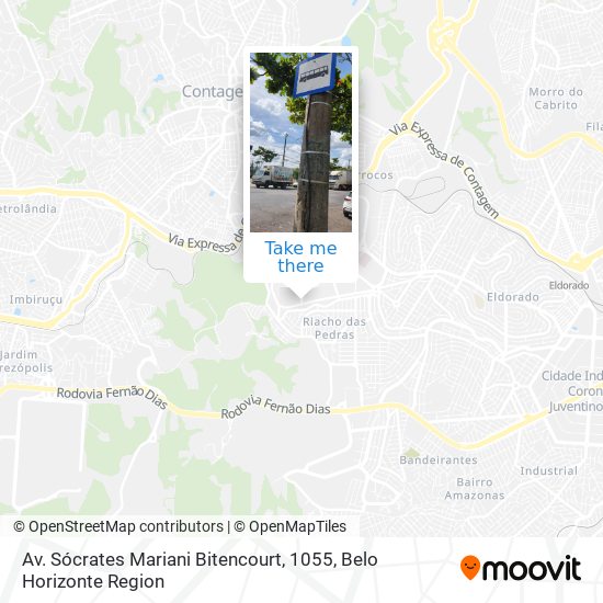 Av. Sócrates Mariani Bitencourt, 1055 map