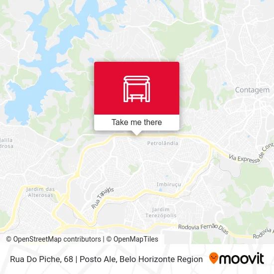 Rua Do Piche, 68 | Posto Ale map