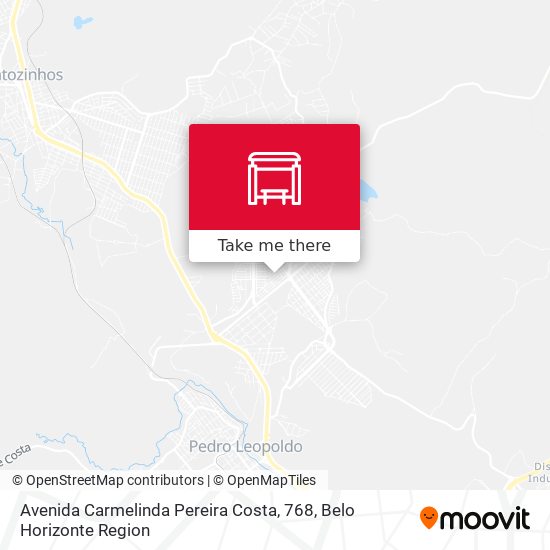 Avenida Carmelinda Pereira Costa, 768 map