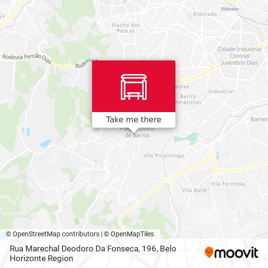 Mapa Rua Marechal Deodoro Da Fonseca, 196