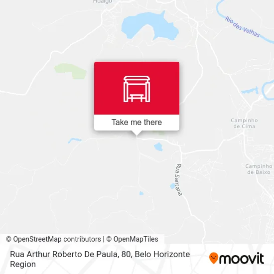 Rua Arthur Roberto De Paula, 80 map