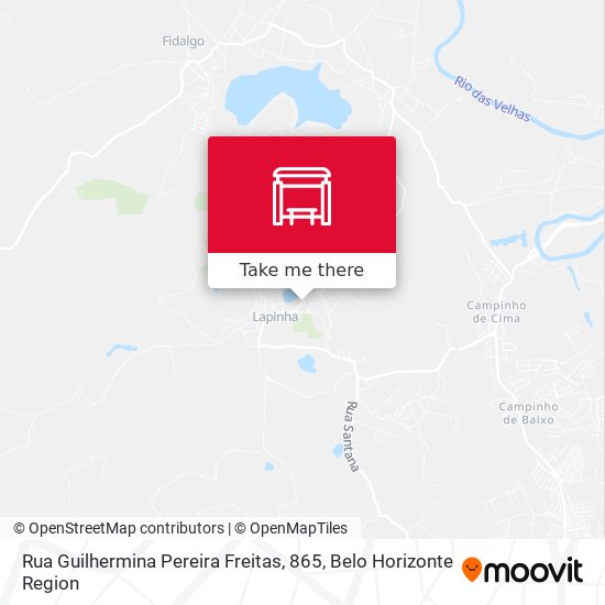 Rua Guilhermina Pereira Freitas, 865 map