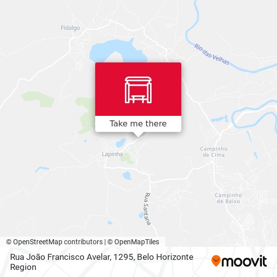 Rua João Francisco Avelar, 1295 map