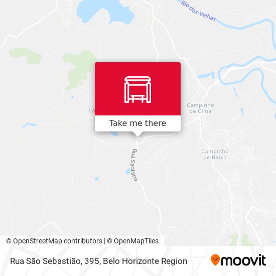 Rua São Sebastião, 395 map
