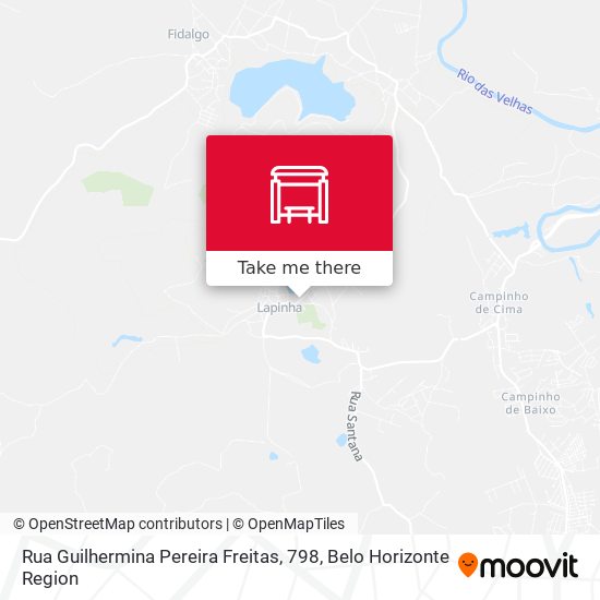 Rua Guilhermina Pereira Freitas, 798 map