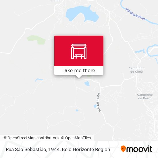 Rua São Sebastião, 1944 map